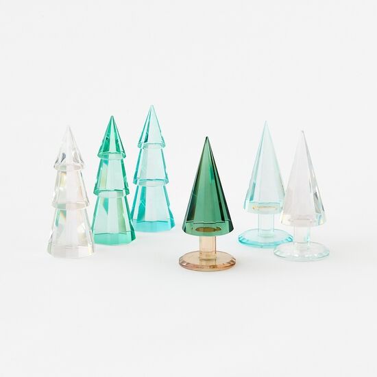 Crystal Tree, 5.5in, Assorted Colors