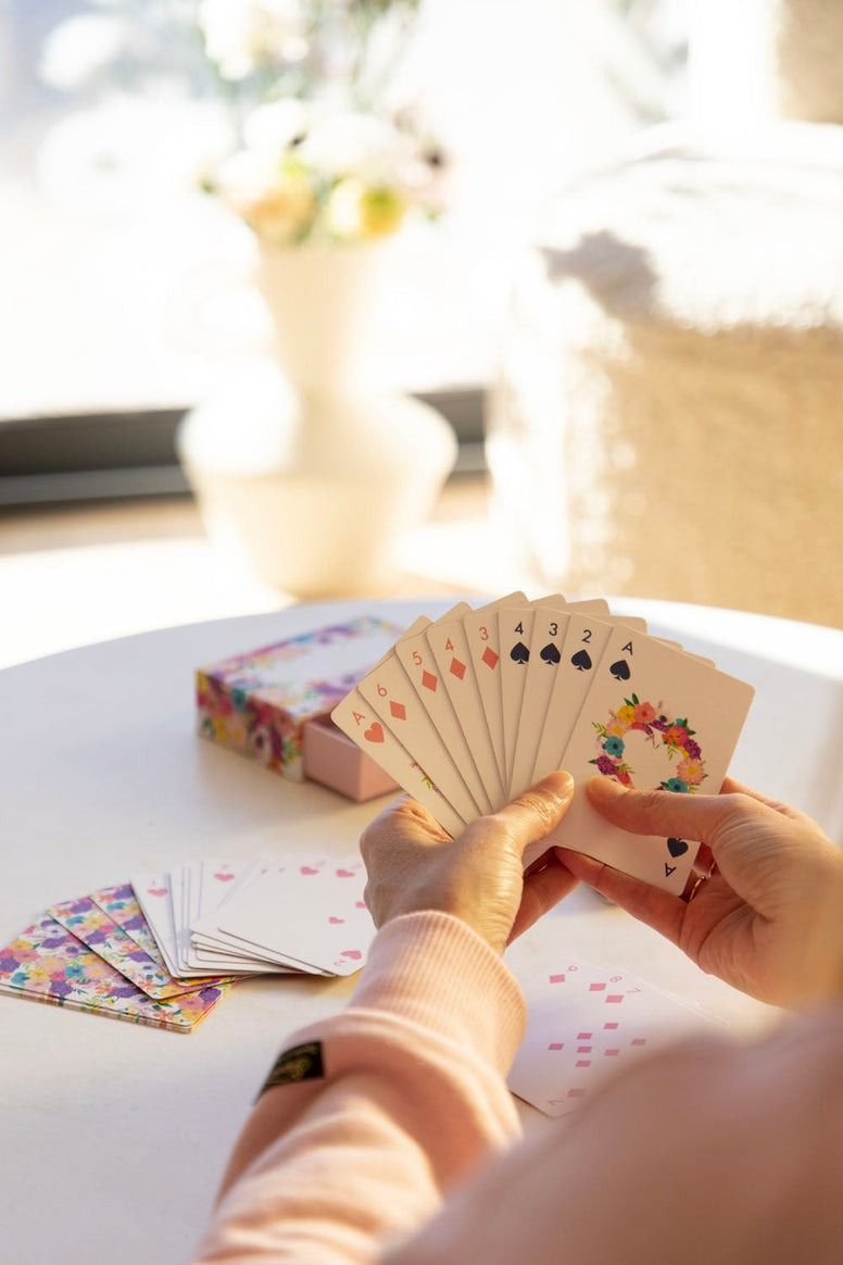 Granny lilac - Playing Cards