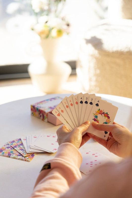 Granny lilac - Playing Cards