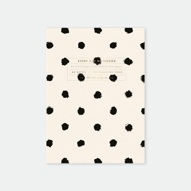 Painted Dots - Notebook A5
