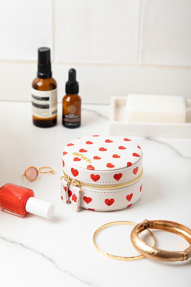 Red Heart Jewelry Box
