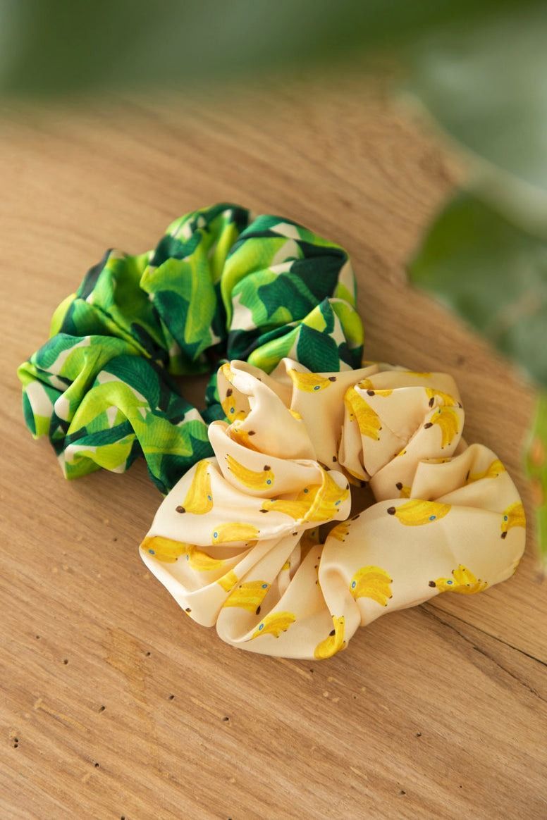 Bananas - Scrunchies Duo