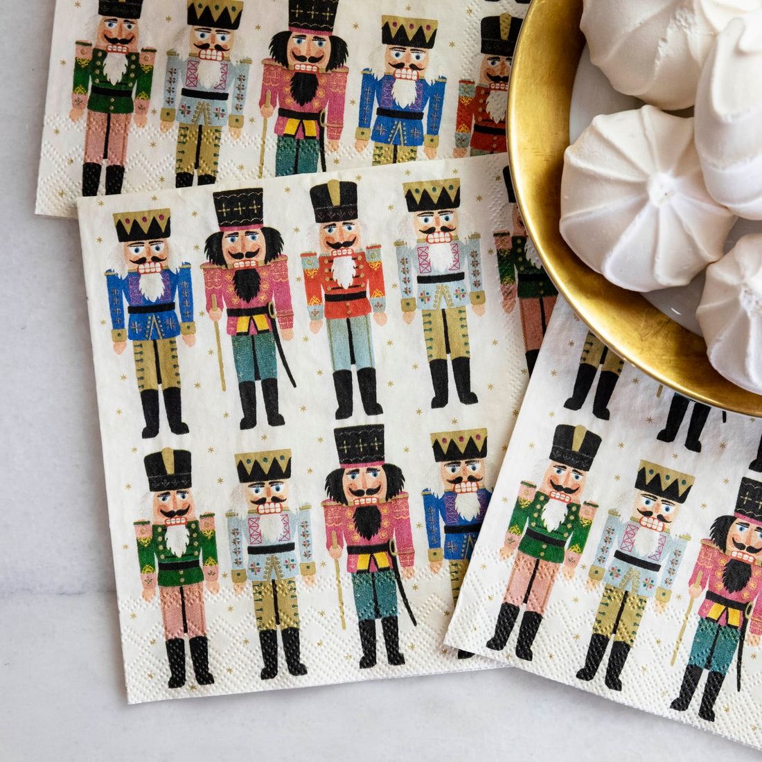 Nutcrackers Cocktail Napkin - Pack Of 20