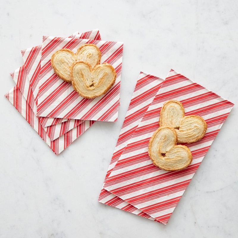 Peppermint Stripe Guest Napkin