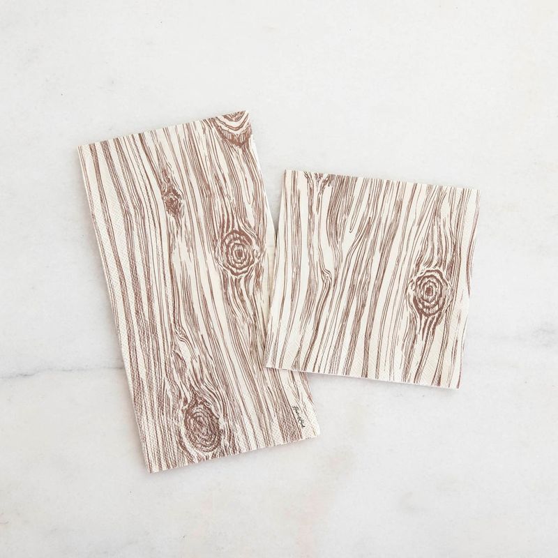 Oak Guest Napkin - Pack Of 16