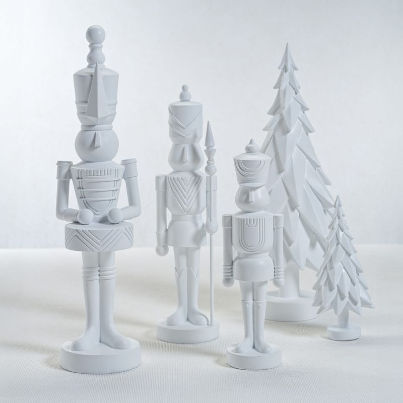 Matte White Soldier, Large
