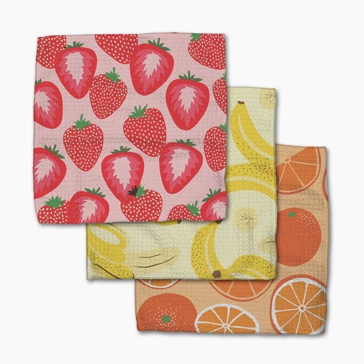 Favorite Fruit Dishcloth Set