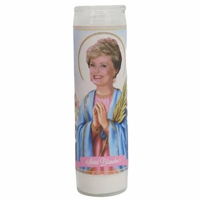 Blanche Devotional Prayer Saint Candle