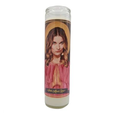 Alexis Rose Devotional Prayer Saint Candle