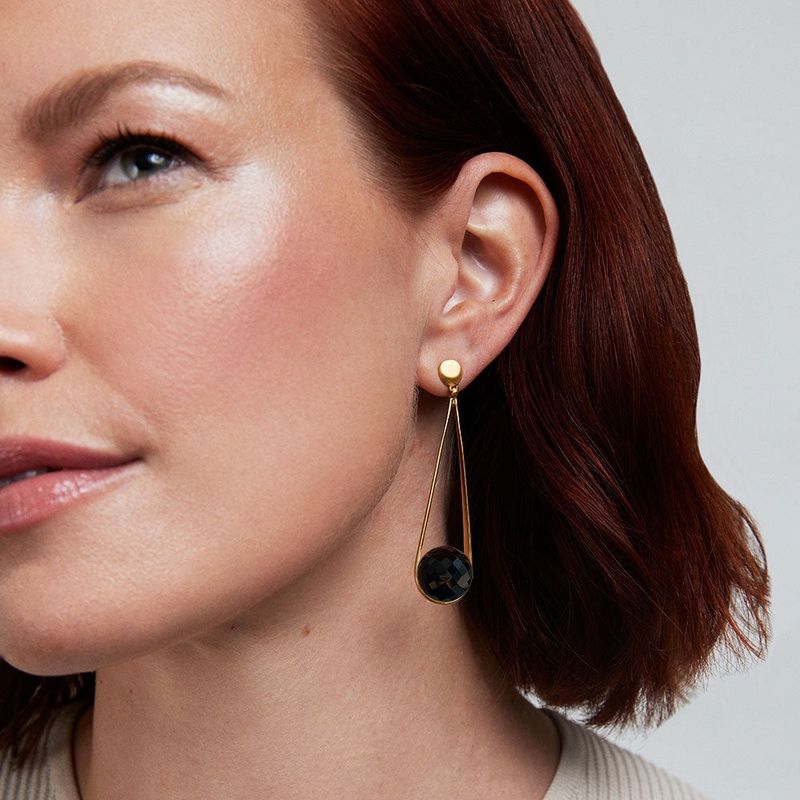 Ipanema Earrings, Gold