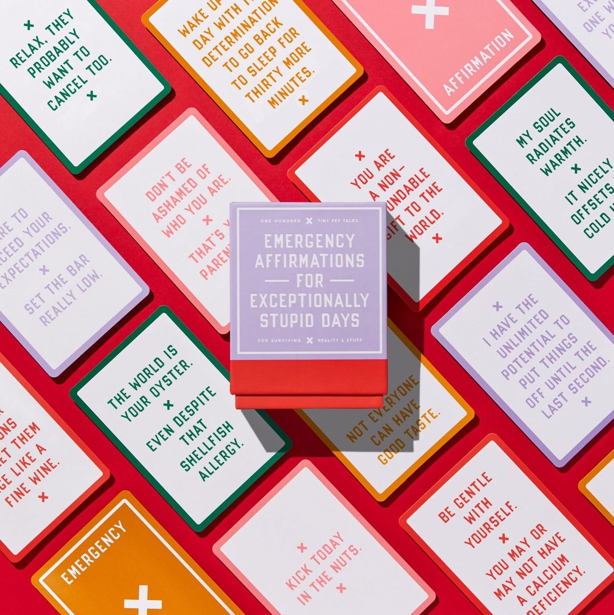 Emergency Affirmations Card Set