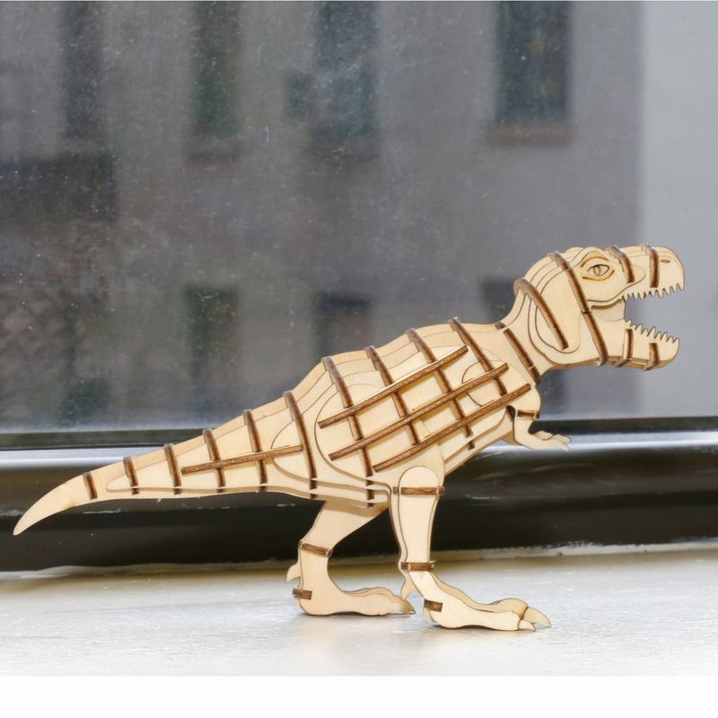 T-Rex 3D Wood Puzzle