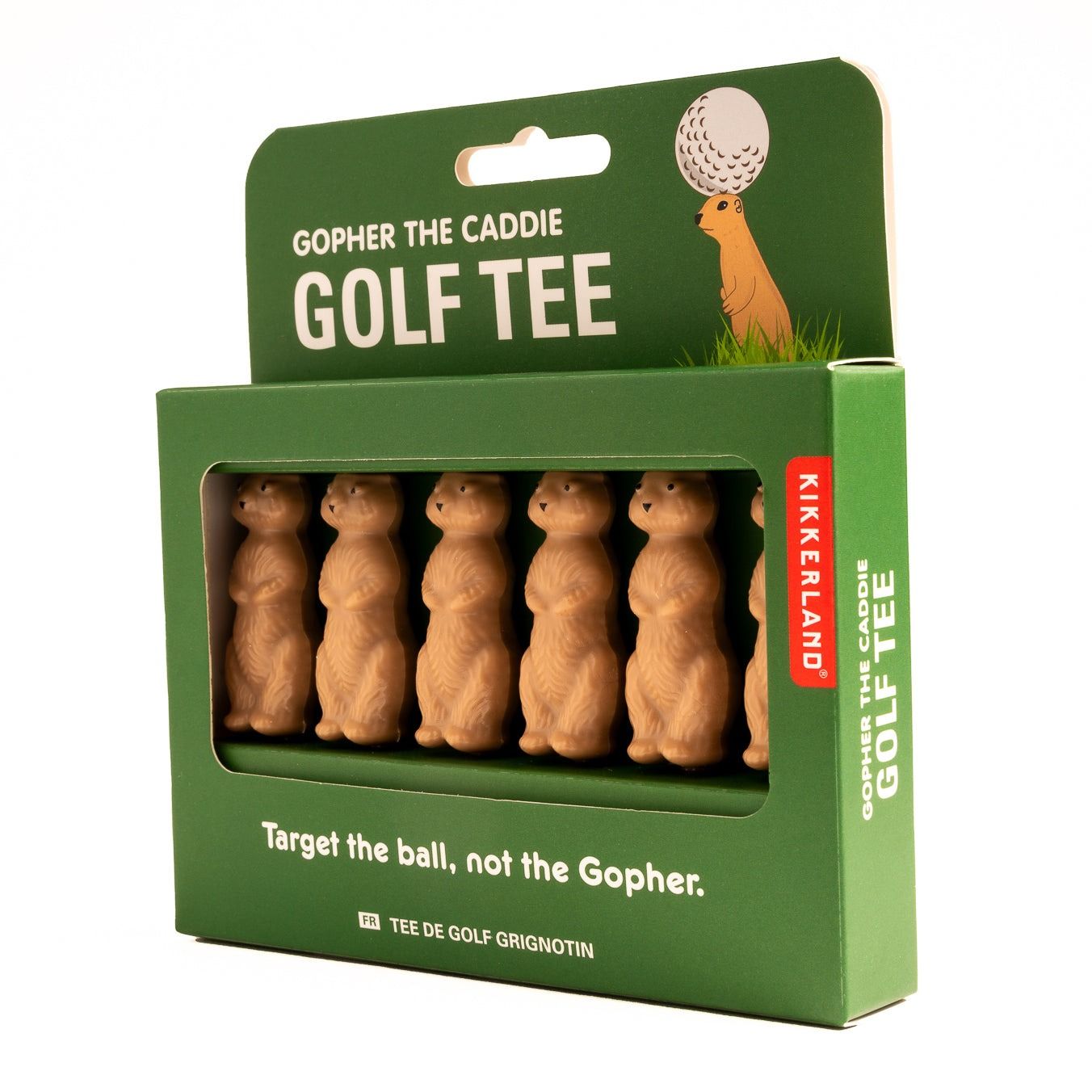 Gopher the Caddy Golf Tees