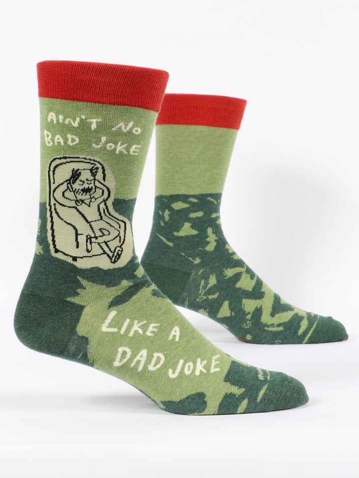 Ain&#39;t No Bad Joke Like A Dad Joke M-Crew Socks