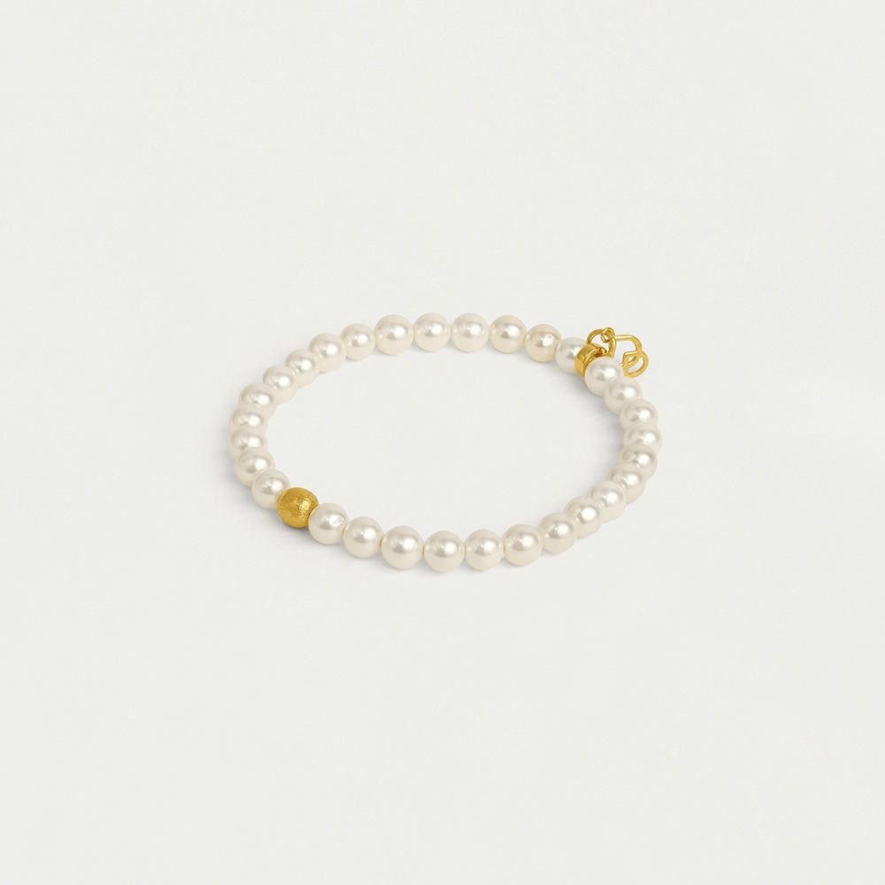 Ethos Midi Bracelet, Color: Pearl