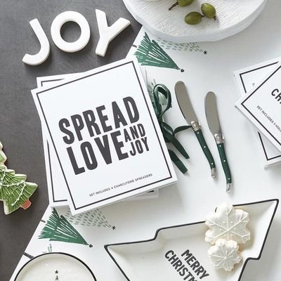 Charcuterie Spreaders Gift Box, Green