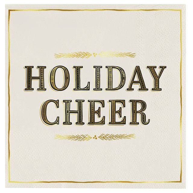 Holiday Cheer Cocktail Napkins