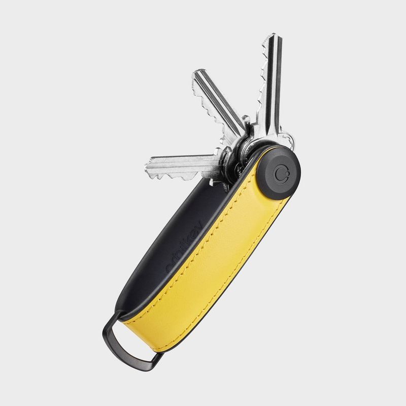 Key Organizer Hybrid Leather Solar Yellow