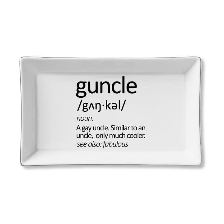 Ceramic Tray - Guncle