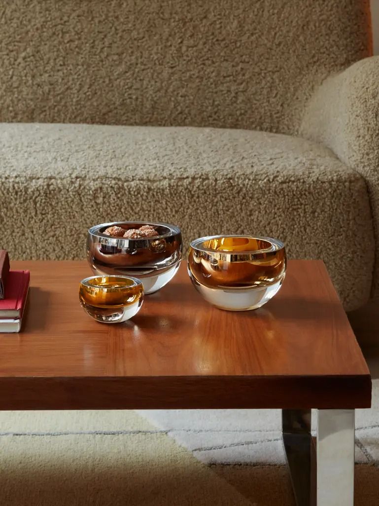 Host Bowl - 3.75in Gold