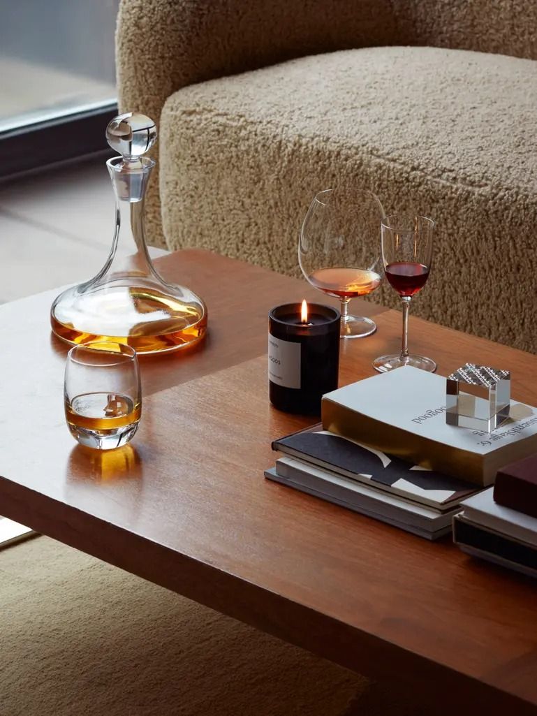 Bar Whisky Tumbler 275ml Clear x 2