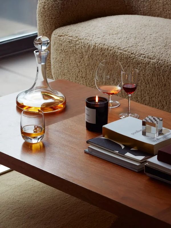 Bar Whisky Tumbler 275ml Clear x 2