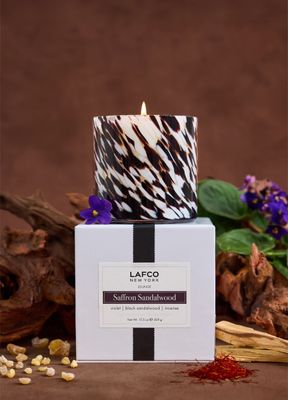 Saffron Sandalwood Signature Candle - Lounge