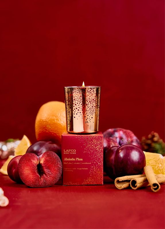 Absinthe Plum Votive Candle