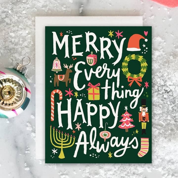 Merry Everything Holiday Greeting Card