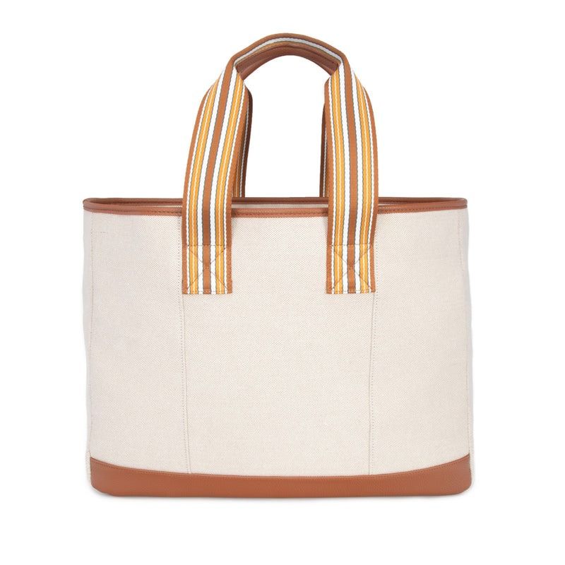 The Capri Everyday Stripe Tote, Brown