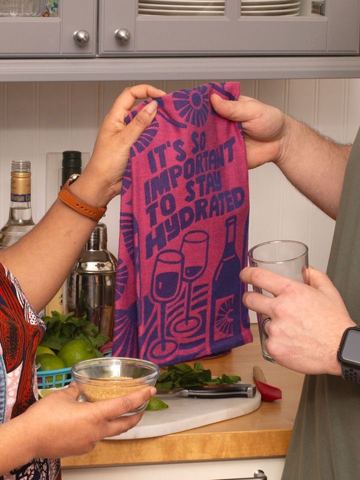 Stay Hydrated Dish Towel