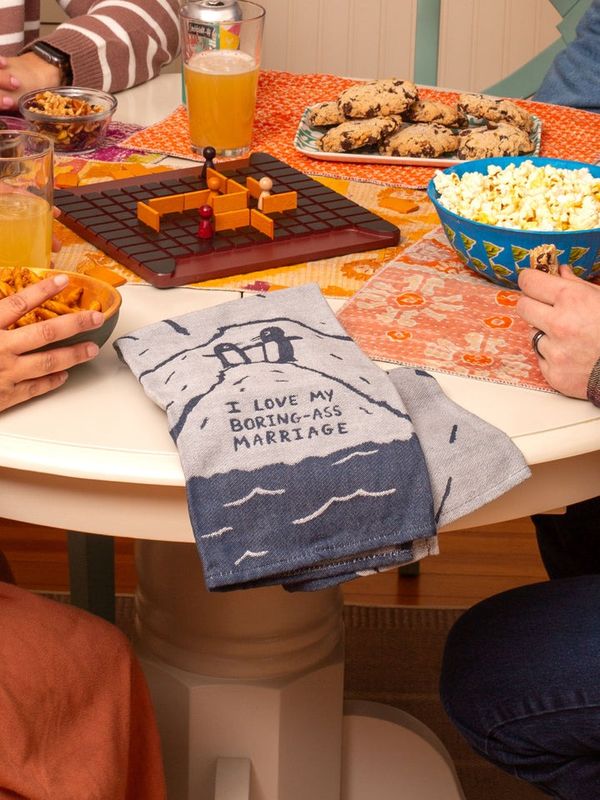 I Love My Boring- Ass Marriage Dish Towel