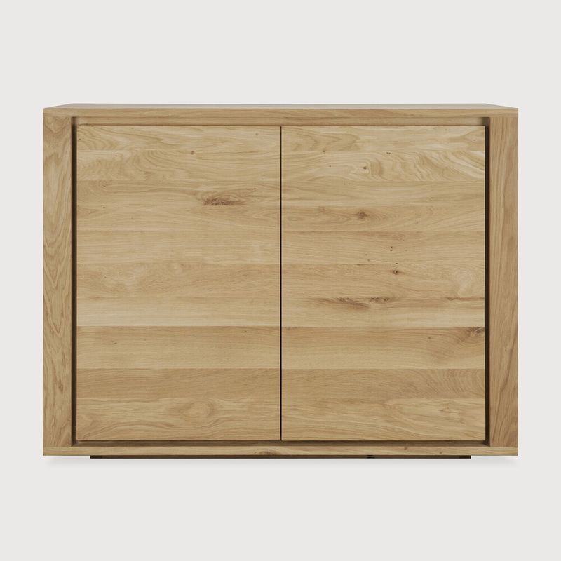 Shadow sideboard - oak - 2 doors, 43 x 17.5 x 33