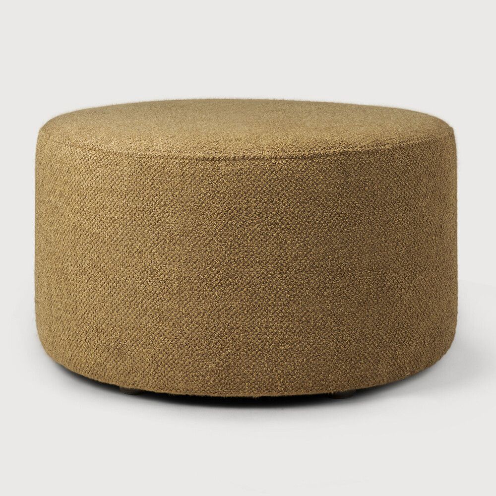 Barrow pouf - Ginger fabric
