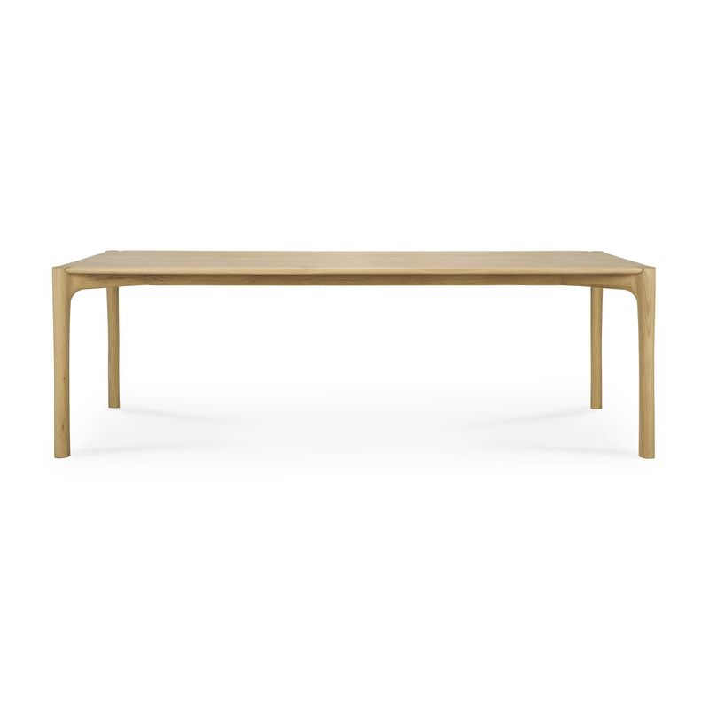 PI dining table - oak - rectangular