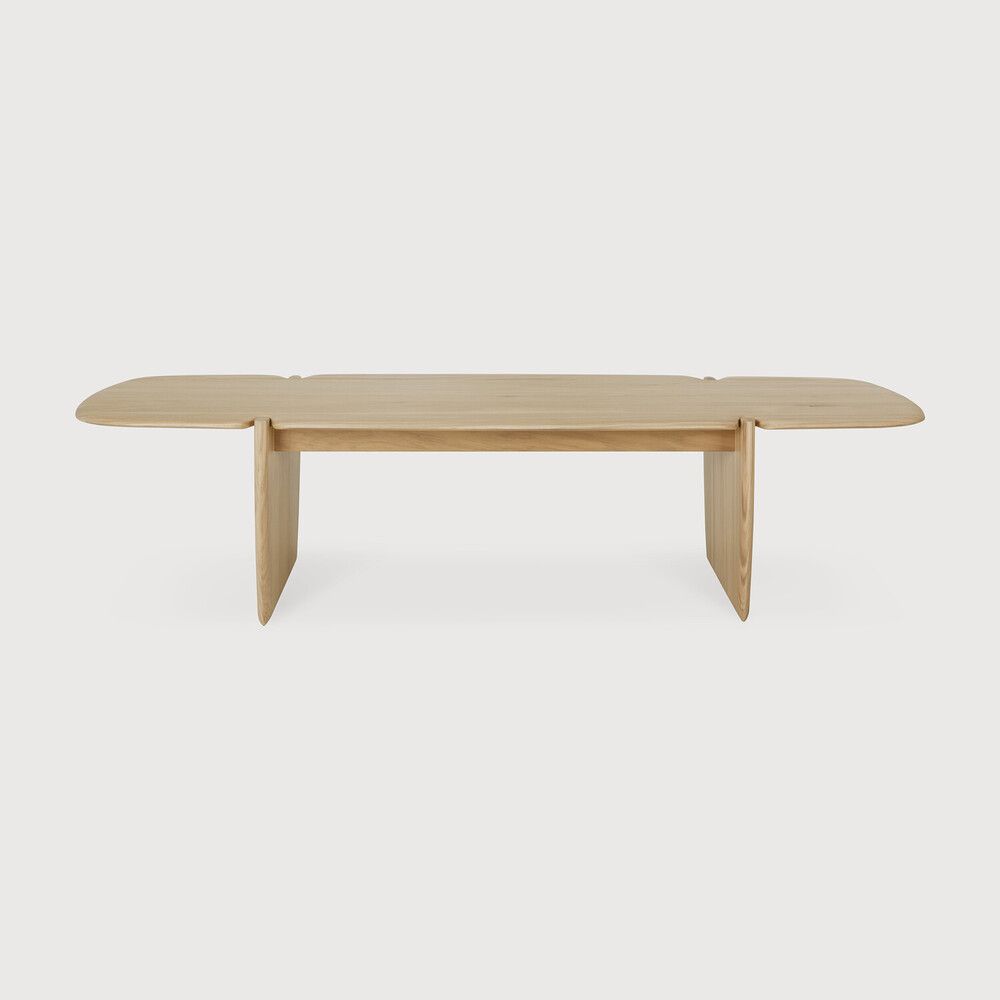 PI coffee table - oak - rectangular