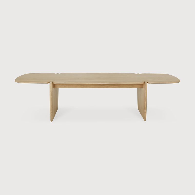 PI coffee table - oak - rectangular, 61 x 23 x 15