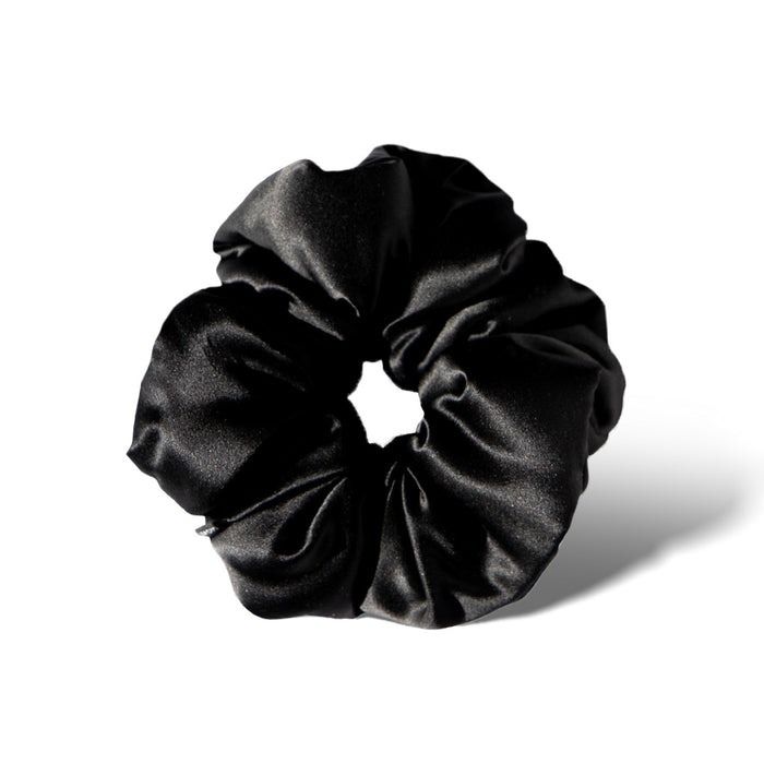 Black Jade Padded Scrunchie