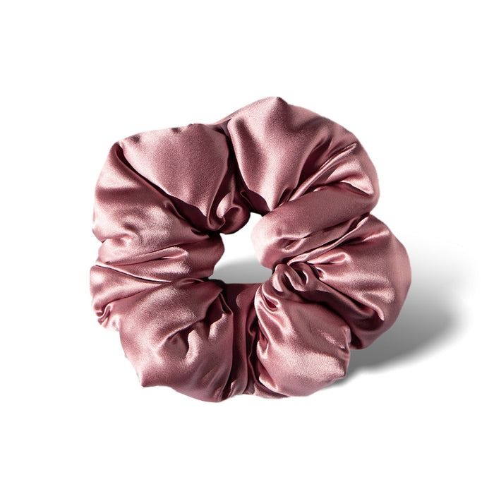 Damask Rose Padded Scrunchie