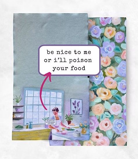 Ray of Sarcastic Sunshine Tea Towel