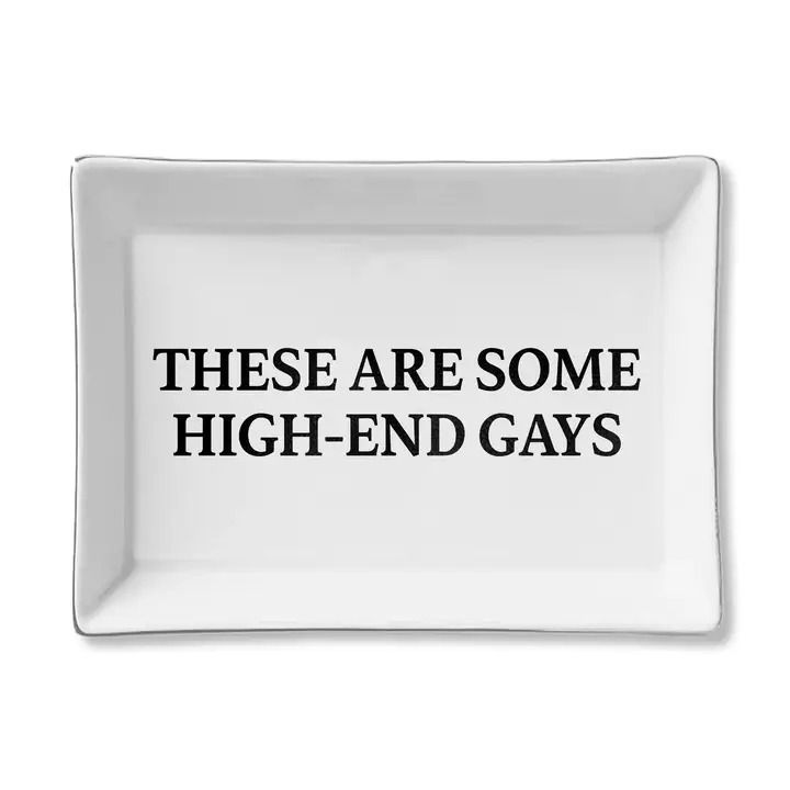 Ceramic Tray - High-End Gays
