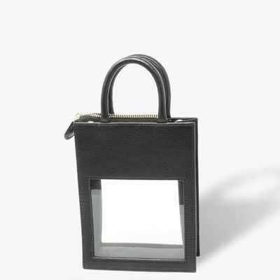 Mini Calista Clear Black w/o Twilly