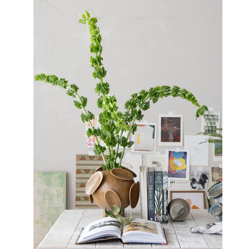 Footed Vase 3D Design - Yellow