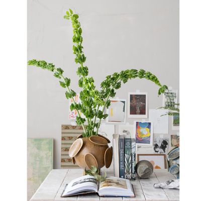 Footed Vase 3D Design - Yellow
