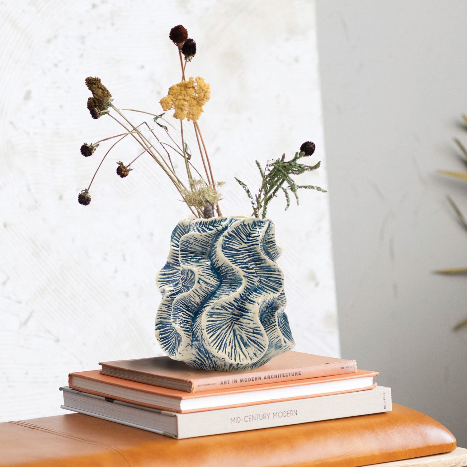 Textured Organic Shaped Vase Small