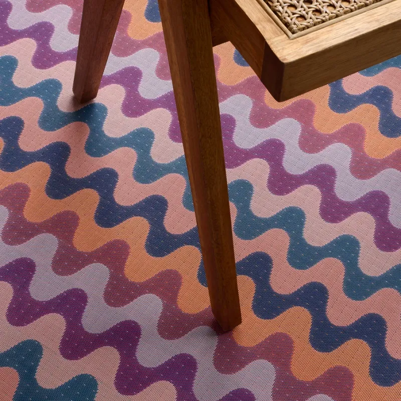 Wiggle Woven Floor Mat Heatwave 23x36