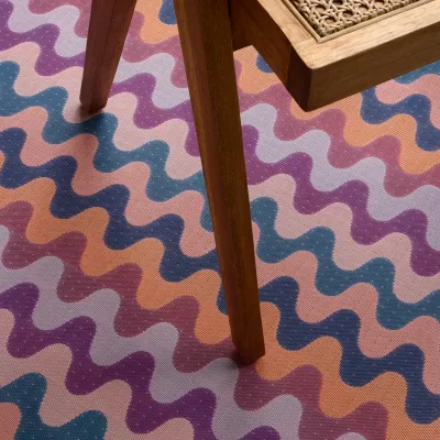 Wiggle Woven Floor Mat Heatwave 23x36