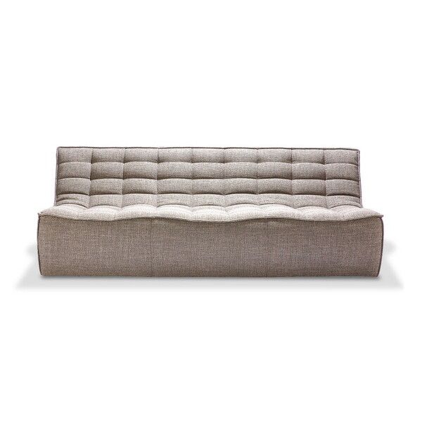 N701 Sofa,  Three-Seater Beige