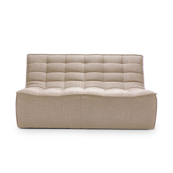 N701 Sofa, Two-Seater Beige