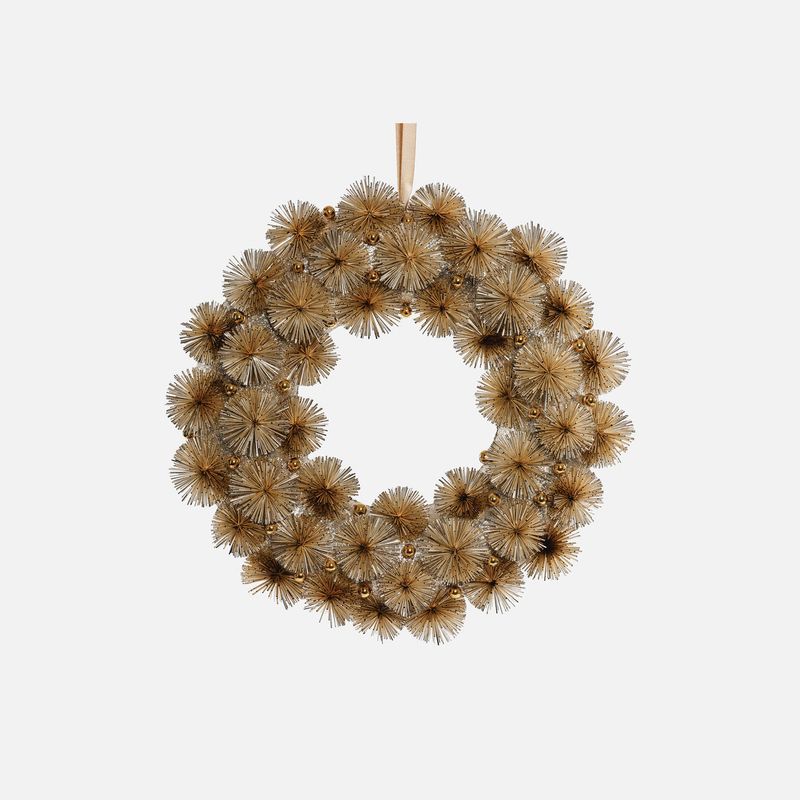 Festive Fiber Blend Wreath 21.75